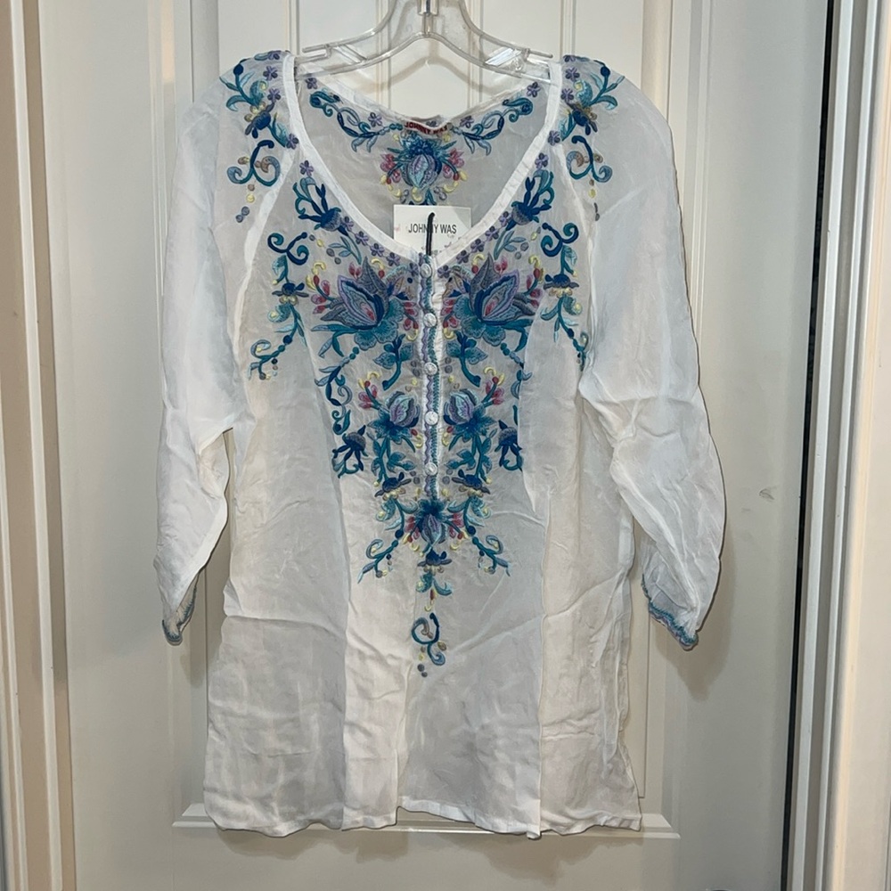 NWT Johnny Was blouse size M